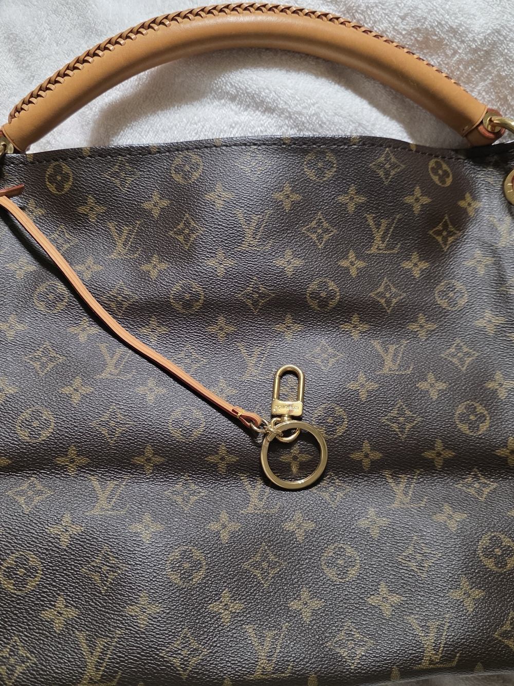 Louis Vuitton Monogram Canvas Shoulder Bag in Brown - Picture 6 of 15